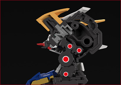 The head moves widely on four axes