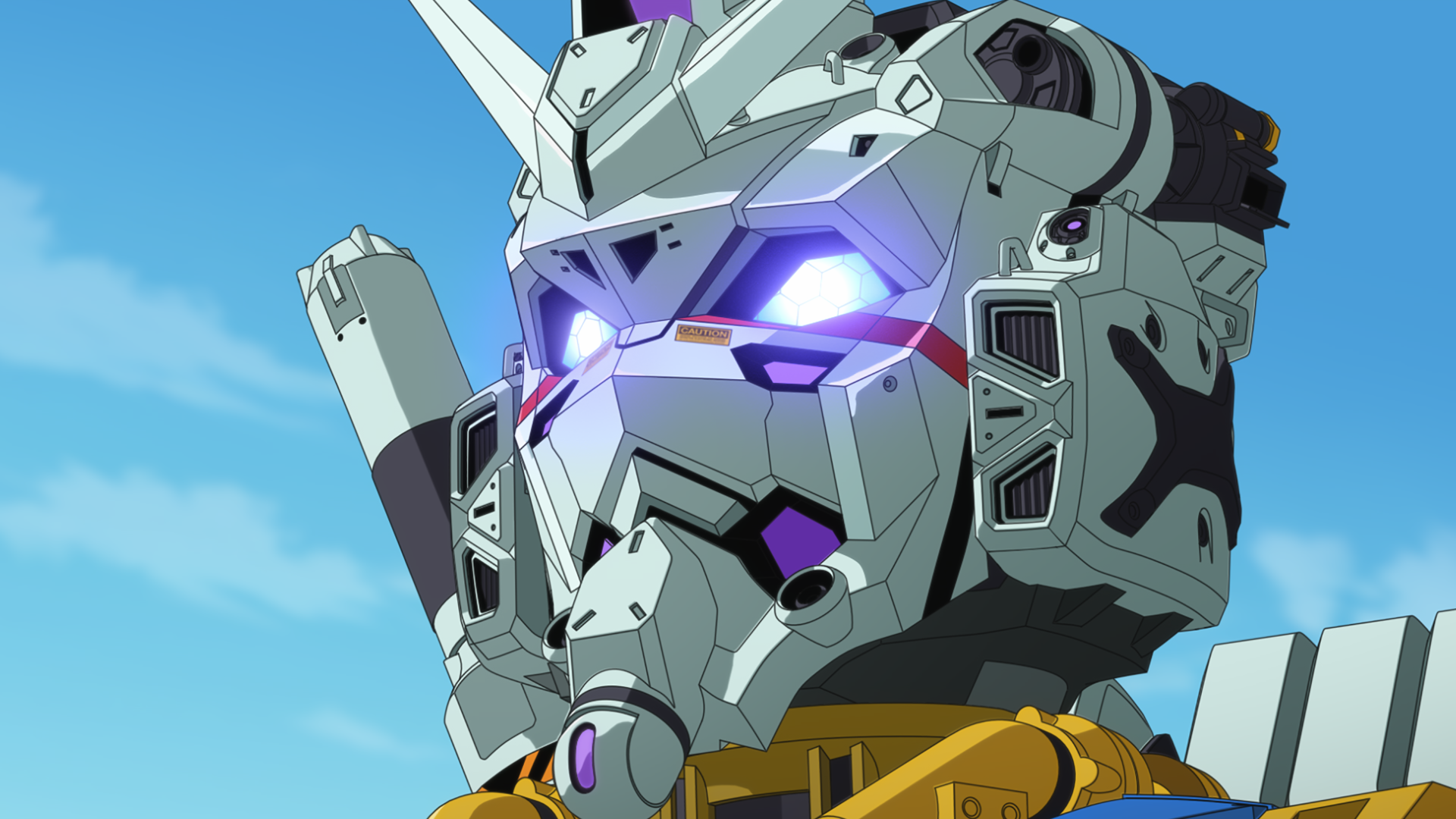 Épisode 2　　Le Gundam Blanc